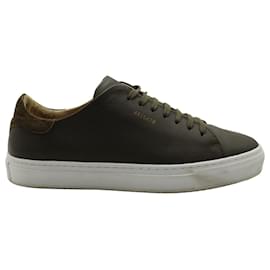 Axel Arigato-Axel Arigato Clean 90 Sneakers in Green Leather-Green,Olive green