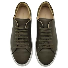 Axel Arigato-Axel Arigato Clean 90 Sneakers in Green Leather-Green,Olive green
