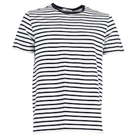 Autre Marque-Mr. P Striped T-Shirt in Multicolor Cotton-Multiple colors
