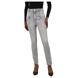 Isabel Marant-Jeans com painéis cinza - tamanho FR 34-Cinza