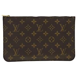 Louis Vuitton-LOUIS VUITTON Monogram Neverfull MM Pochette Accessoire Pochette LV Auth yk6610-Monogramme