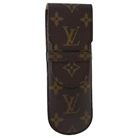 Louis Vuitton-LOUIS VUITTON Monogram Etui Lunette Rabat Brillenetui M62970 LV Auth 49360-Monogramm