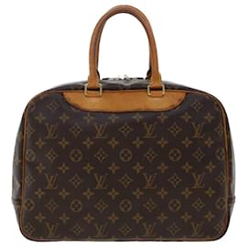 Louis Vuitton-LOUIS VUITTON Monogram Deauville Hand Bag M47270 LV Auth 49540-Monogram