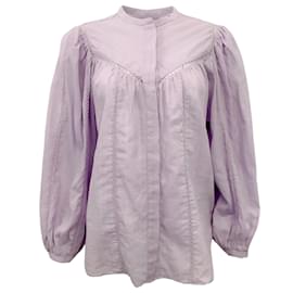 Isabel Marant Etoile-Isabel Marant Étoile Lilac Leonard Top-Purple