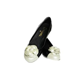 Chanel-CHANEL HeelsEU37.5Patent leather-Black