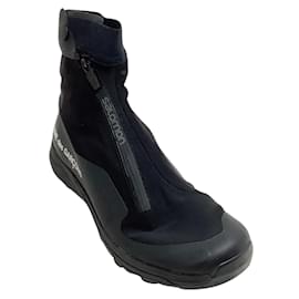 Comme Des Garcons-Salomon x Comme des Garcons Black Tech Alpine Sneaker Booties-Black