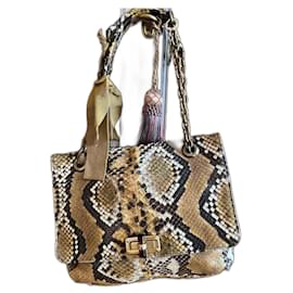 Lanvin happy Brown Black Beige