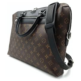 Louis Vuitton-Louis Vuitton Jour Macassar document bag-Brown