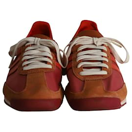 Autre Marque-Adidas x Wales Bonner Originals Edição SL72 Tênis em Couro Vermelho-Vermelho