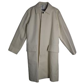 Casaco de manga comprida Jil Sander em algodão creme Branco Cru