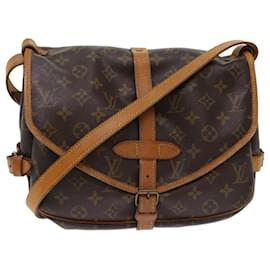 Louis Vuitton-Louis Vuitton-Monogramm Saumur 30 Umhängetasche M.42256 LV Auth 49331-Monogramm