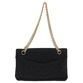 CHANEL Chain Shoulder Bag Coated Canvas White Black CC Auth bs7078 Cloth  ref.1021036 - Joli Closet