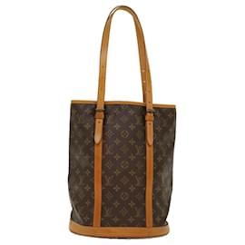 Louis Vuitton-LOUIS VUITTON Monogram Bucket GM Shoulder Bag M42236 LV Auth 49236-Monogram