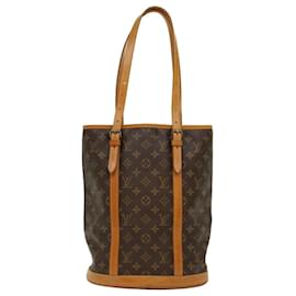 Louis Vuitton-LOUIS VUITTON Monogram Bucket GM Shoulder Bag M42236 LV Auth 49236-Monogram