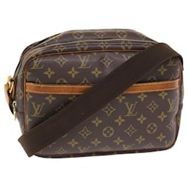 Louis Vuitton-LOUIS VUITTON Monogram Reporter PM Shoulder Bag M45254 LV Auth bs6918-Monogram