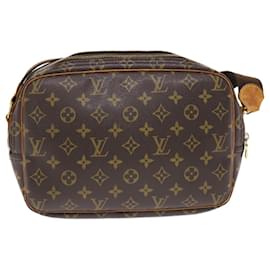 Louis Vuitton-LOUIS VUITTON Monogram Reporter PM Schultertasche M45254 LV Auth bs6918-Monogramm