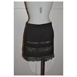 Sandro-mini skirt-Black