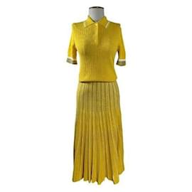 Lacoste-Dresses-Yellow