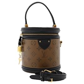 Louis Vuitton-LOUIS VUITTON Monogram Reverse Cannes Hand Bag 2way M43986 LV Auth 44215a-Other