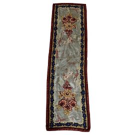 Azzaro Silk Multicolored Flower Pattern Scarf Multiple colors