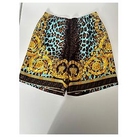 Versace Fendace Silk Shorts Multiple colors