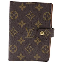 Louis Vuitton-Louis Vuitton Couverture agenda de bureau-Brown