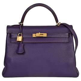 Hermès-hermes kelly 32-Purple