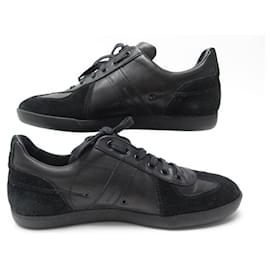 Christian Dior-DIOR MEN’S SHOES SNEAKERS B01 SNDC3900AN0N0 41 BLACK LEATHER SHOES-Black