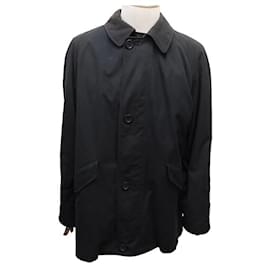 Burberry-CAPPOTTO CONVERTIBILE NEW MATE BURBERRY 2 IT 1 110JQ61 54 L GIACCA CAPPOTTO NERA-Nero