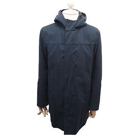 Prada coat 3 EN 1 REMOVABLE SGV112 48 IT 52 L FR BLUE TRANSFORMABLE COAT Navy blue