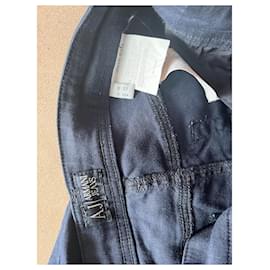 Armani Jeans-Pantaloni, ghette-Blu