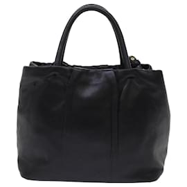 Prada DOUBLE BAG Black Leather ref.55732 - Joli Closet