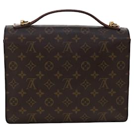 Louis Vuitton-LOUIS VUITTON Monogram Monceau Hand Bag 2way M51185 LV Auth 49529-Monogram