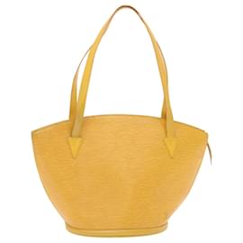 Louis Vuitton-LOUIS VUITTON Epi Saint Jacques Shopping Shoulder Bag Yellow M52269 auth 49571-Yellow