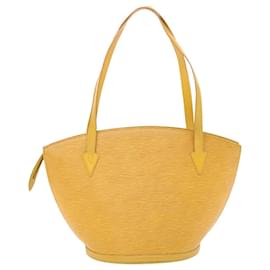 Louis Vuitton-LOUIS VUITTON Epi Saint Jacques Shopping Shoulder Bag Yellow M52269 auth 49571-Yellow