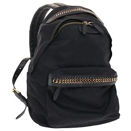 Autre Marque Stella MacCartney Rucksack Nylon Schwarz Auth bs7160 Schwarz