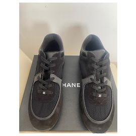 Nuove classiche sneakers da uomo Chanel Nero