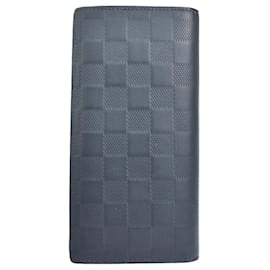 Louis Vuitton-Louis Vuitton Portefeuille Brazza-Navy blue