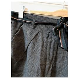 Autre Marque-NON SIGNE / UNSIGNED  Trousers T.International L Polyester-Grey