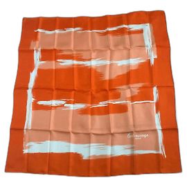 Lenço balenciaga Laranja