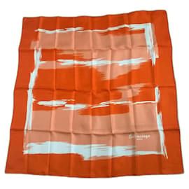 Balenciaga-Balenciaga scarf-Orange