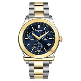 Salvatore Ferragamo-Ferragamo 1898 Chrono Watch-Golden,Metallic