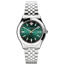 Versace-Versace Hellenyium Bracelet Watch-Metallic