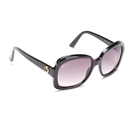 Gucci-Übergroße getönte Sonnenbrille GG 3190-Schwarz