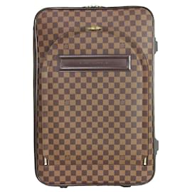 Louis Vuitton-Louis Vuitton Brown Damier Ebene Pegase 55-Brown