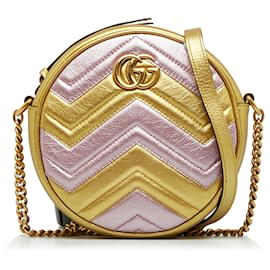 Sac bandoulière Gucci GG Marmont 384595 d'occasion