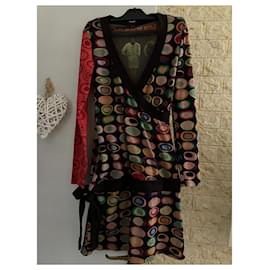 Desigual Vestidos Multicolor