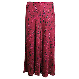 Ba&Sh-Ba&Sh Tomy Printed Midi Skirt in Multicolor Viscose-Multiple colors