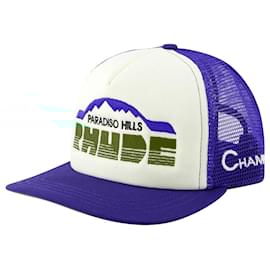 Autre Marque-Paradiso Hills Trucker Cap - Rhude - Cotton - Blue-Blue