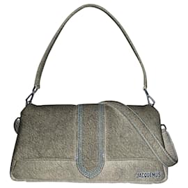 Jacquemus-Le Bambimou Denim Bag - Jacquemus - Leather - Blue-Blue